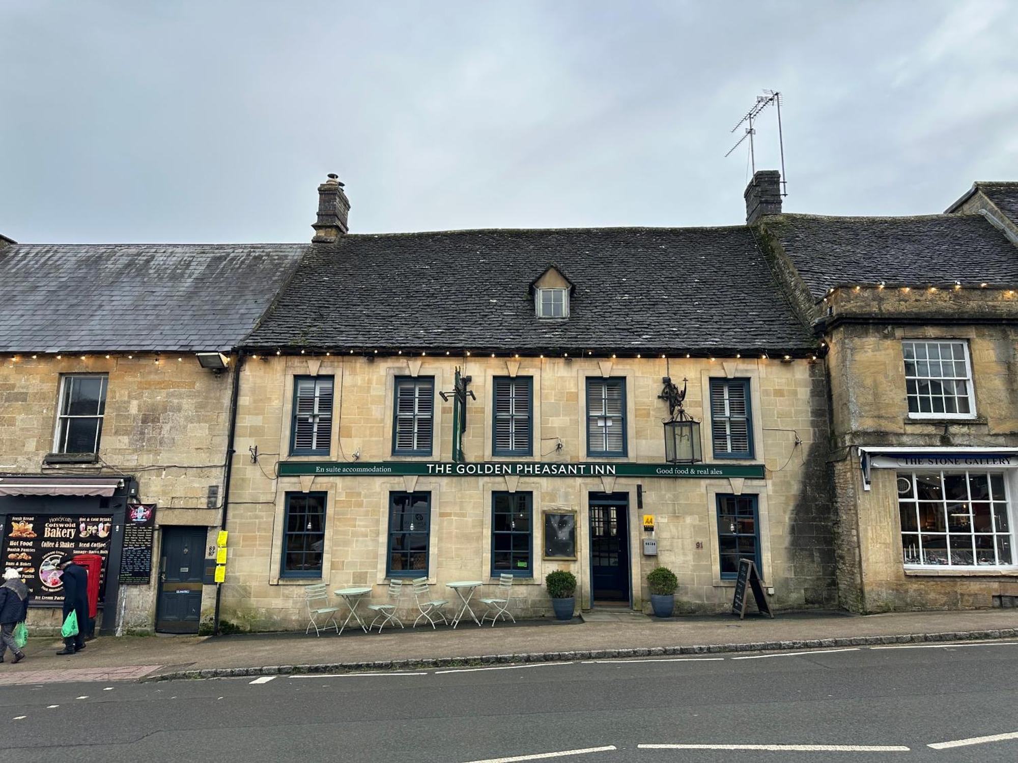 The Golden Pheasant Inn Burford Eksteriør bilde